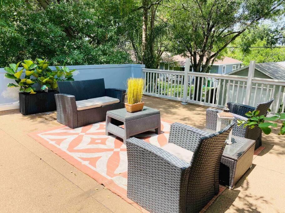 Nawlins Vibe With Rooftop Verandah Near Riverwalk And Downtown 坦帕 外观 照片
